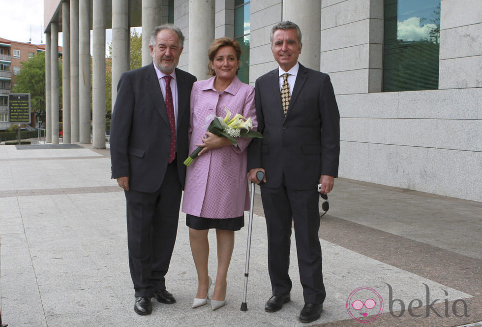 José Ortega Cano en la boda de su sobrina Conchi