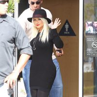 Christina Aguilera fotografiada en la ciudad de Los Angeles