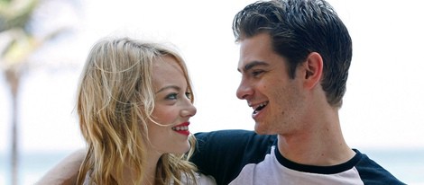 Emma Stone y Andrew Garfield presentan 'The Amazing Spiderman' en México