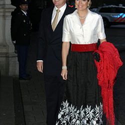 Guillermo y Máxima de Holanda en un concierto en Amsterdam