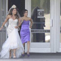 Vanessa Williams y Eva Longoria ruedan el último capítulo de 'Mujeres desesperadas'