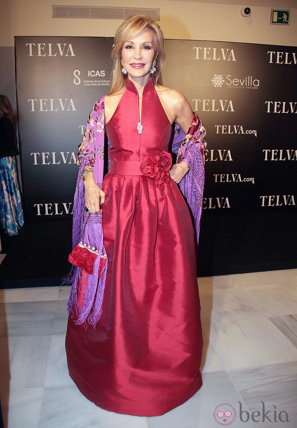 Carmen Lomana en los Premios Telva en Sevilla