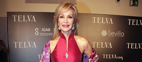 Carmen Lomana en los Premios Telva en Sevilla