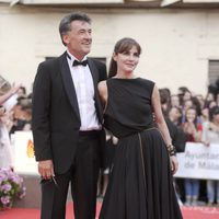 Ana Fernández y Francis Lorenzo en la apertura del Festival de Málaga 2012