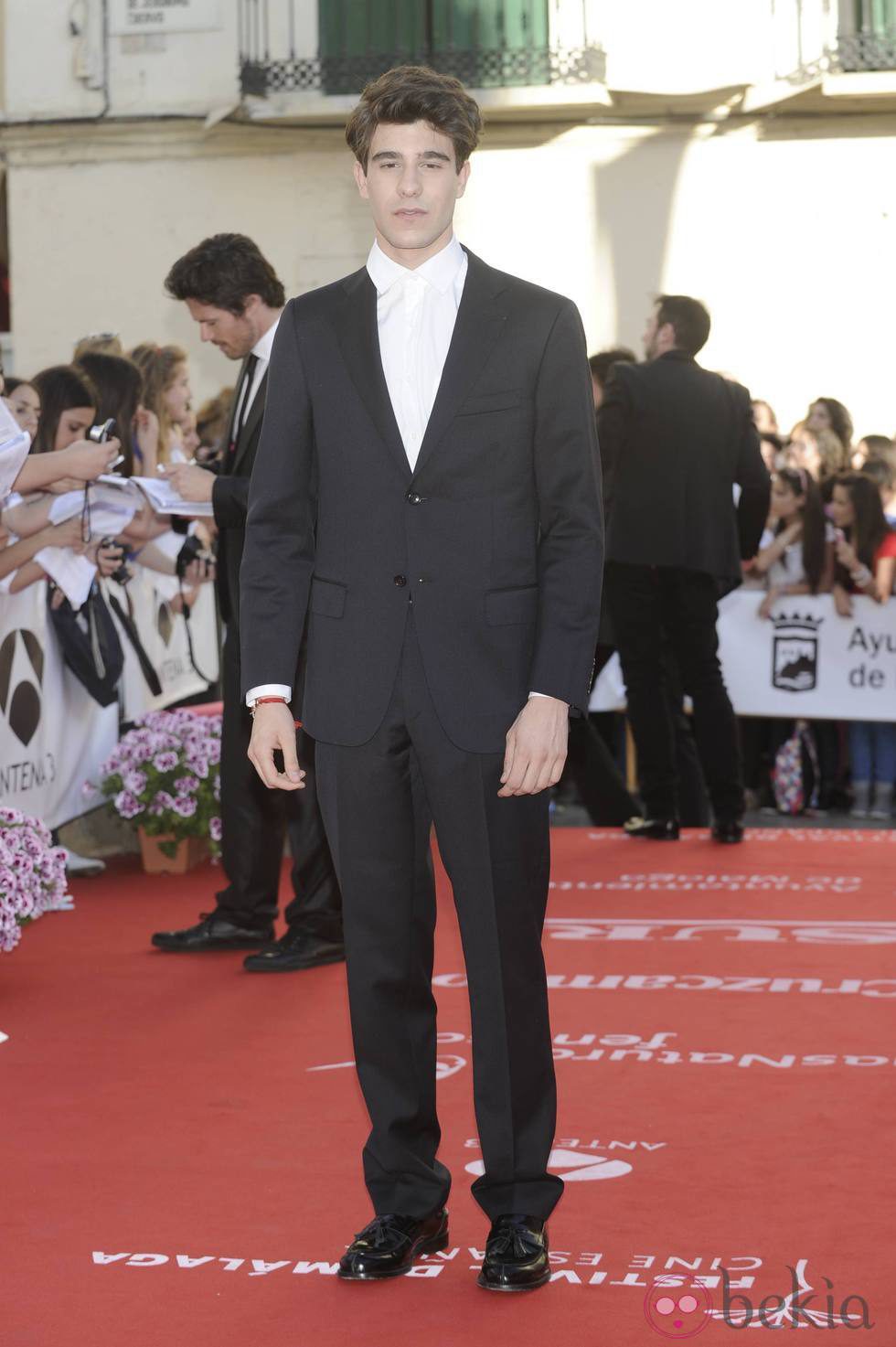 Javier Calvo en la apertura del Festival de Málaga 2012