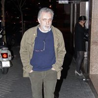 Fernando Trueba en el cumpleaños de Elena Benarroch