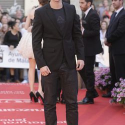 Gonzalo Ramos en la entrega del Premio Málaga Sur del Festival de Málaga 2012