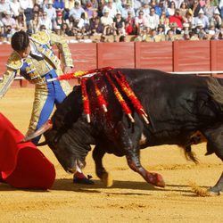 Fran Rivera toreando en La Maestranza de Sevilla