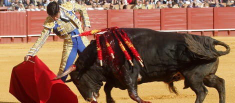 Fran Rivera toreando en La Maestranza de Sevilla