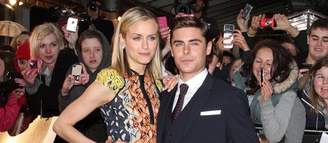 Zac Efron y Taylor Schilling estrenan 'The lucky one' en Londres