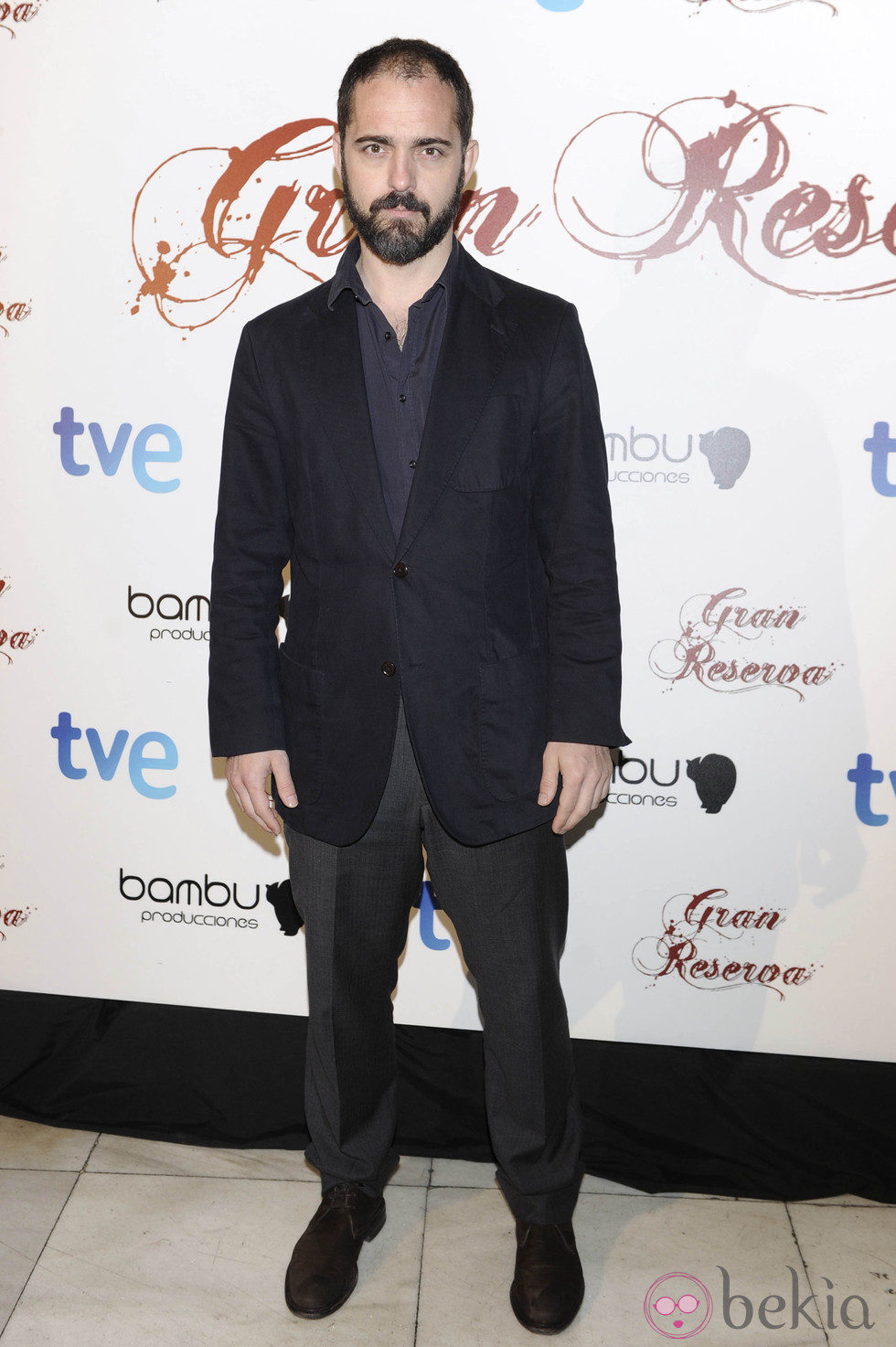 Pedro Alonso en el preestreno de la tercera temporada de 'Gran Reserva'