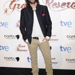 Aitor Luna en el preestreno de la tercera temporada de 'Gran Reserva'