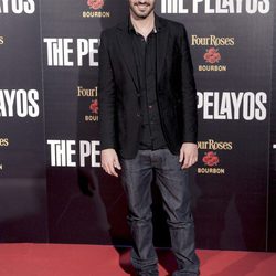 Israel Rodríguez en el estreno de 'The Pelayos'