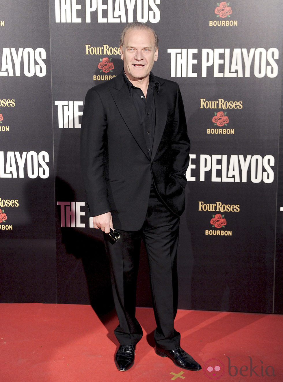 Lluís Homar en el estreno de 'The Pelayos'