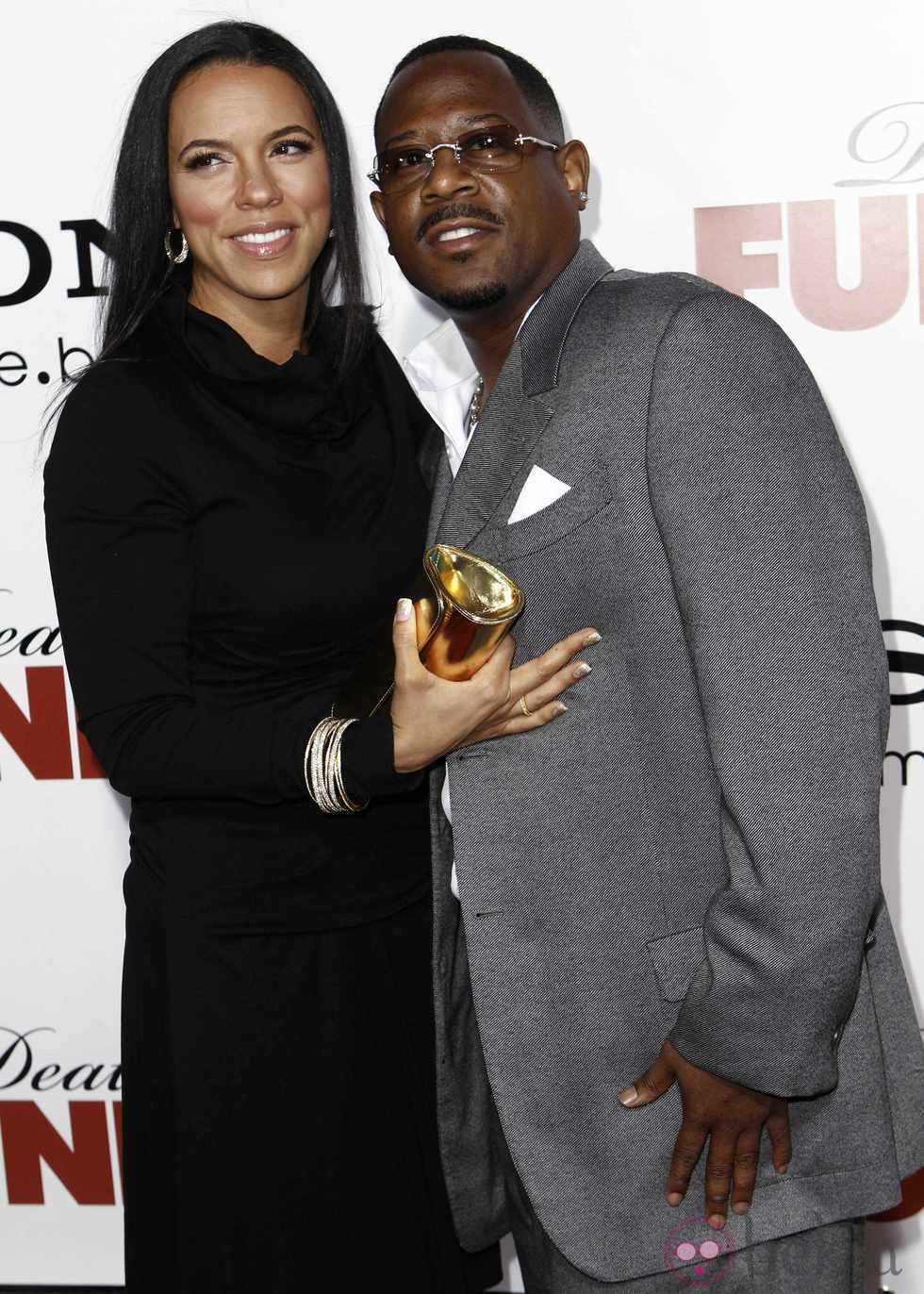 Martin Lawrence y su esposa