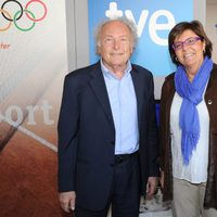 Eduard Punset y María Escario en el Torneo Conde de Godó 2012