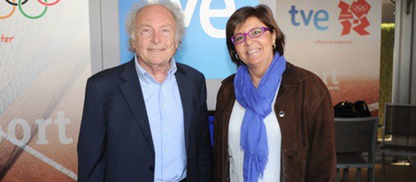 Eduard Punset y María Escario en el Torneo Conde de Godó 2012