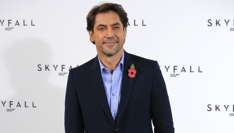 Javier Bardem en la presentacion de la película 'Skyfall'