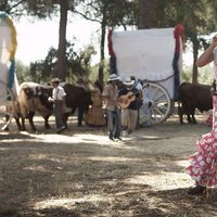 Patricia Vico en una de las escenas de la tv movie 'Carmina'