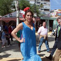 Raquel Revuelta en la Feria de Abril de Sevilla 2012