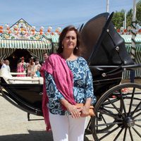 Carmen Tello en la Feria de Abril de Sevilla 2012