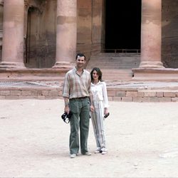 Los Príncipes de Asturias de luna de miel en Petra