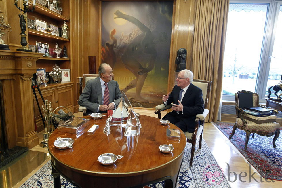 El Rey de España recibe en audiencia a Víctor García de la Concha