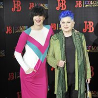 Bimba y Lucía Bosé en la presentación de una bebida alcohólica