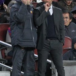 Tito Vilanova y Pep Guardiola