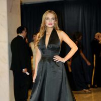 Lindsay Lohan en la cena de corresponsales de Obama