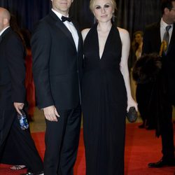 Anna Paquin y Stephen Moyer en la cena de corresponsales