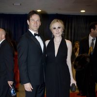 Anna Paquin y Stephen Moyer en la cena de corresponsales