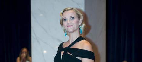 Reese Witherspoon en la cena de corresponsales de Obama