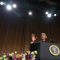 Barack Obama en la cena de corresponsales de la Casa Blanca