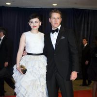 Ginnifer Goodwin y Josh Dallas en la cena de corresponsales de Obama