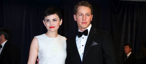 Ginnifer Goodwin y Josh Dallas en la cena de corresponsales de Obama