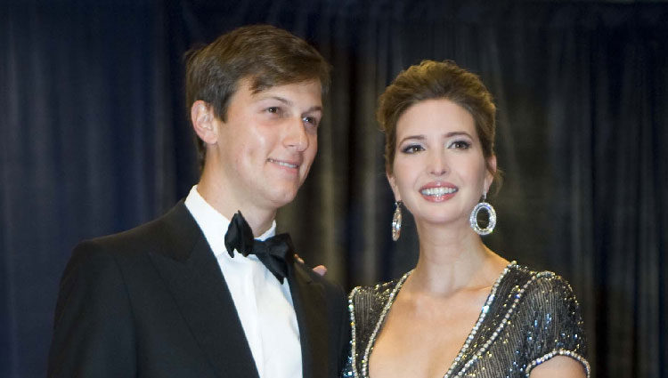 Ivanka Trump y Jared Kushner en la cena de corresponsales de prensa