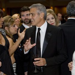 George Clooney, aclamado a su llegada a la cena de corresponsales