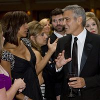 George Clooney, aclamado a su llegada a la cena de corresponsales