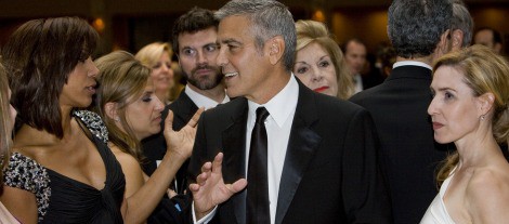 George Clooney, aclamado a su llegada a la cena de corresponsales