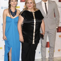 María León, Carmina Barrios y Paco León en la clausura del Festival de Málaga 2012