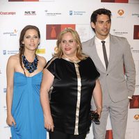 María León, Carmina Barrios y Paco León en la clausura del Festival de Málaga 2012