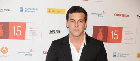 Mario Casas en la clausura del Festival de Málaga 2012