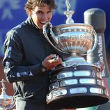 Rafa Nadal en el torneo Conde Godó 2012