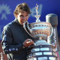 Rafa Nadal en el torneo Conde Godó 2012