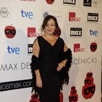 Carmen Machi en la entrega de los Premios Max de Teatro 2012