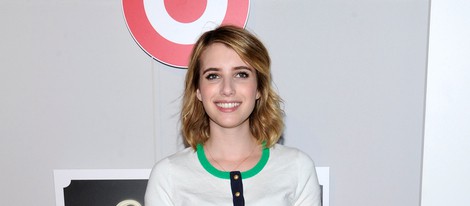 Emma Roberts en la fiesta de apertura de The Shops at Target en Nueva York