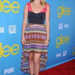 Heather Morris en la fiesta de 'Glee' organizada por Fox