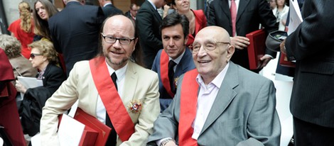 Santiago Segura y Tony Leblanc reciben la Medalla de Oro de la Comunidad de Madrid