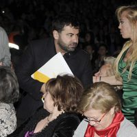 Jorge Javier Vázquez y Belén Esteban en el concierto de Isabel Pantoja de Madrid